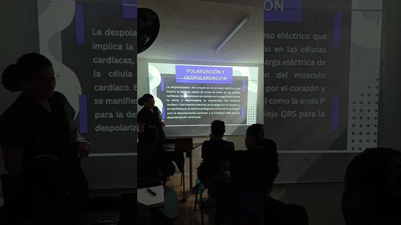 Clase de Teoría del Electrocardiograma.