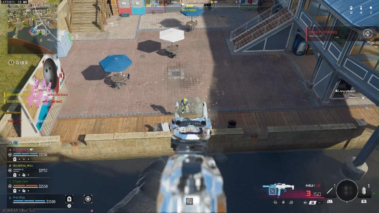 Warzone Haven Hollow 99 Squad Kills with my dad