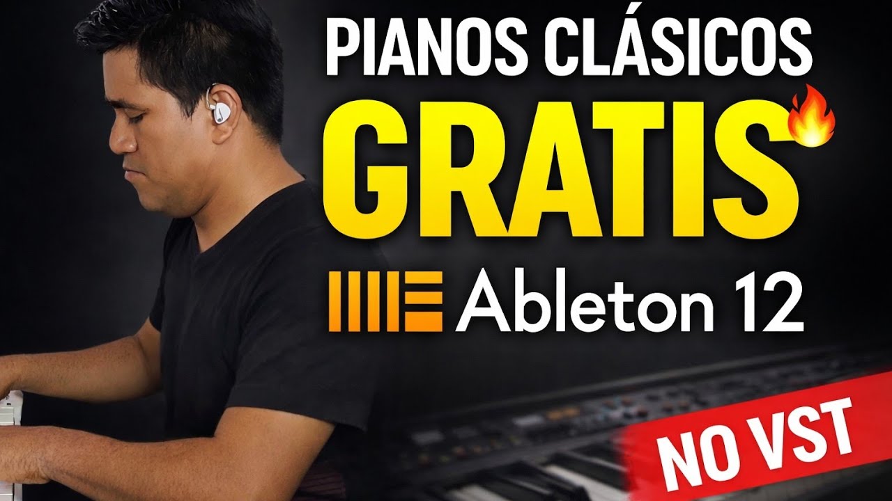 Pianos Clásicos GRATIS en Ableton 12 (Sin VST, 100% Nativo)