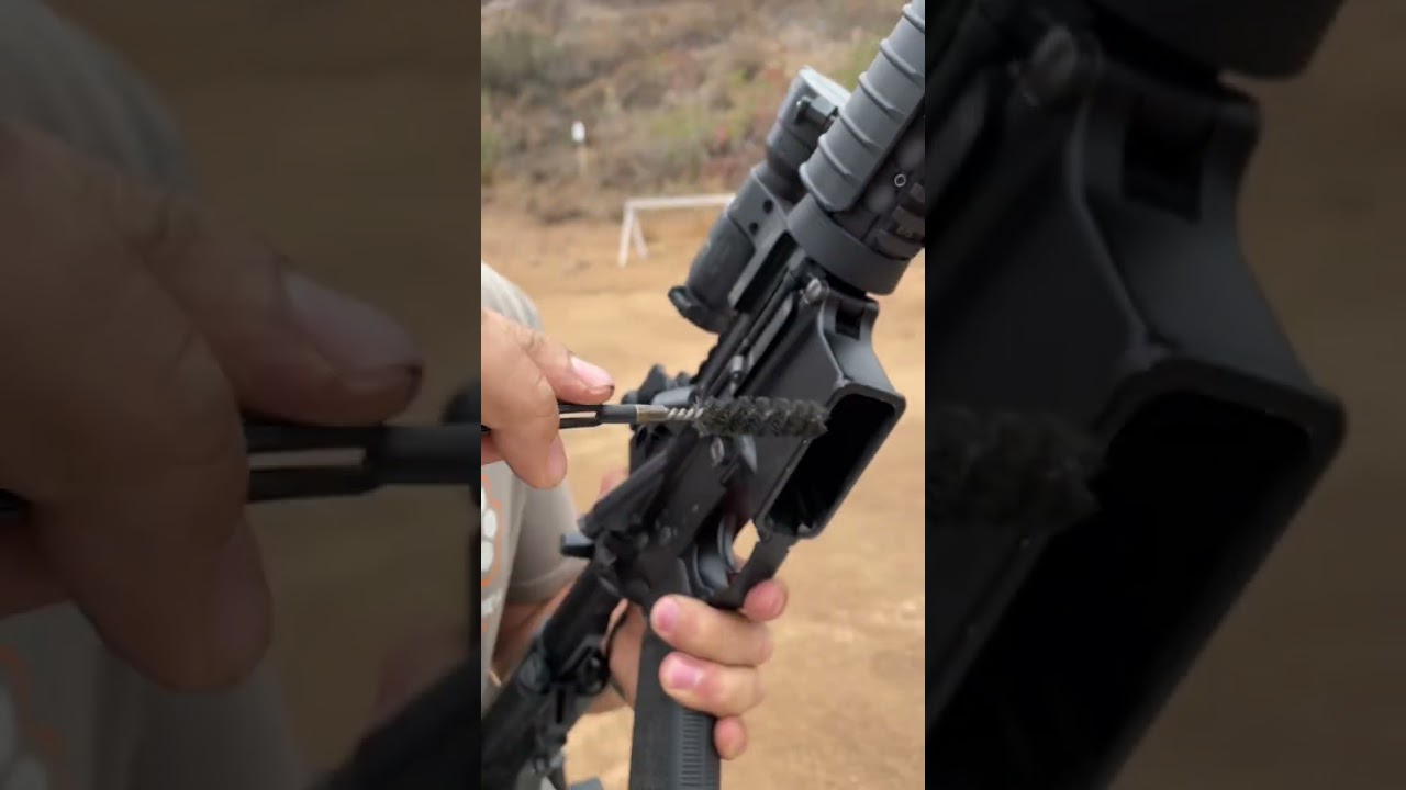 How Navy SEALs Clean and Oil Their Rifles in 30 Seconds 🔱🇺🇸🐸 #shorts