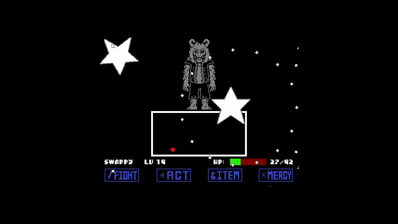 Storyswap Color: Asriel Genocide Battle - Asriel vs Daggam