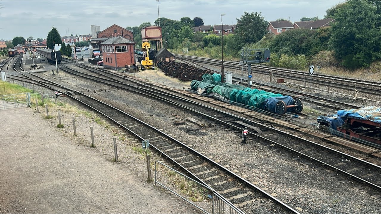 Severn Valley Railway | Live Rail Cam | Kidderminster Town #railcam #svr #livetrains #live