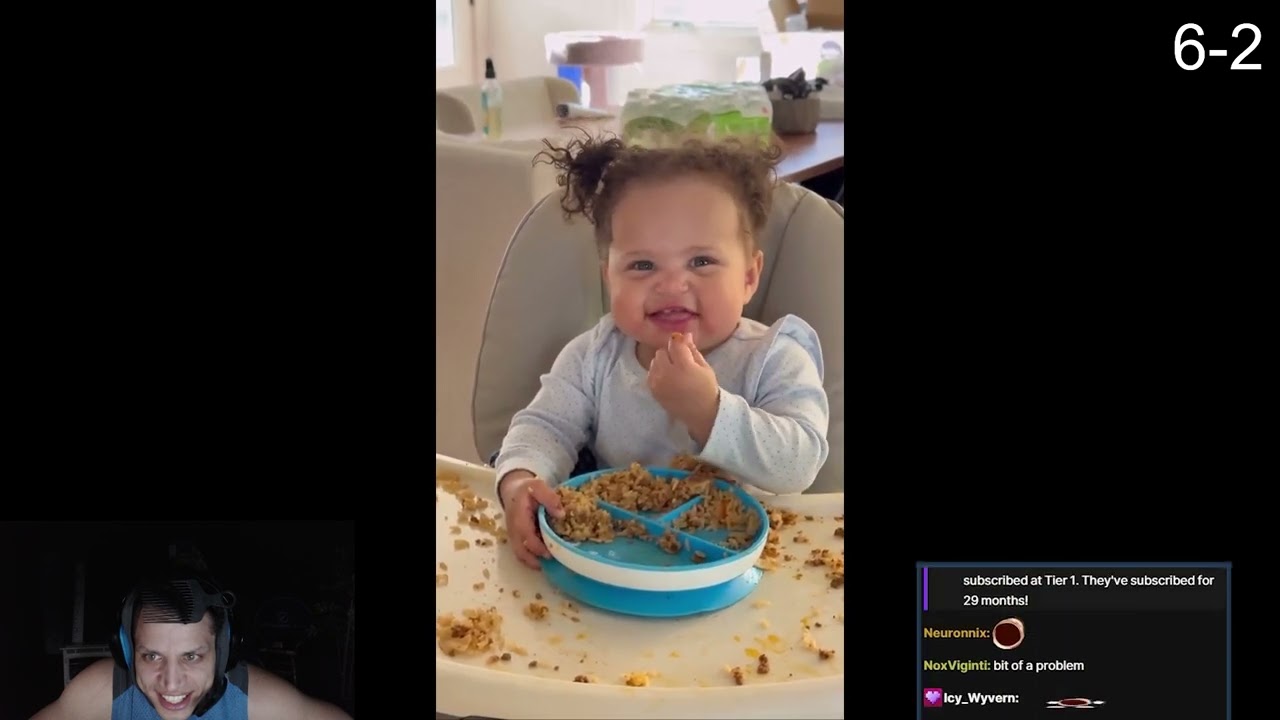 Tyler1's Daughter Reacts to DOPA DOWN!