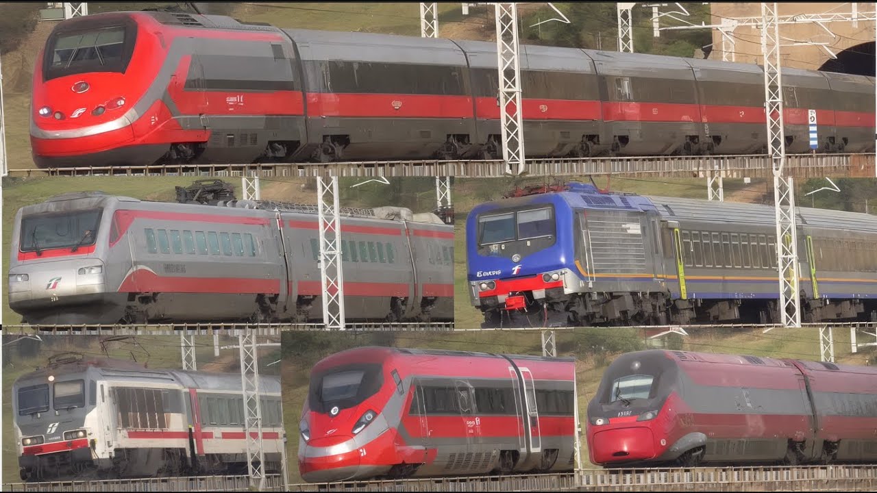 Treni ad alta velocita - 250 Km/h | Frecciargento, Frecciarossa, Italo, Intercity