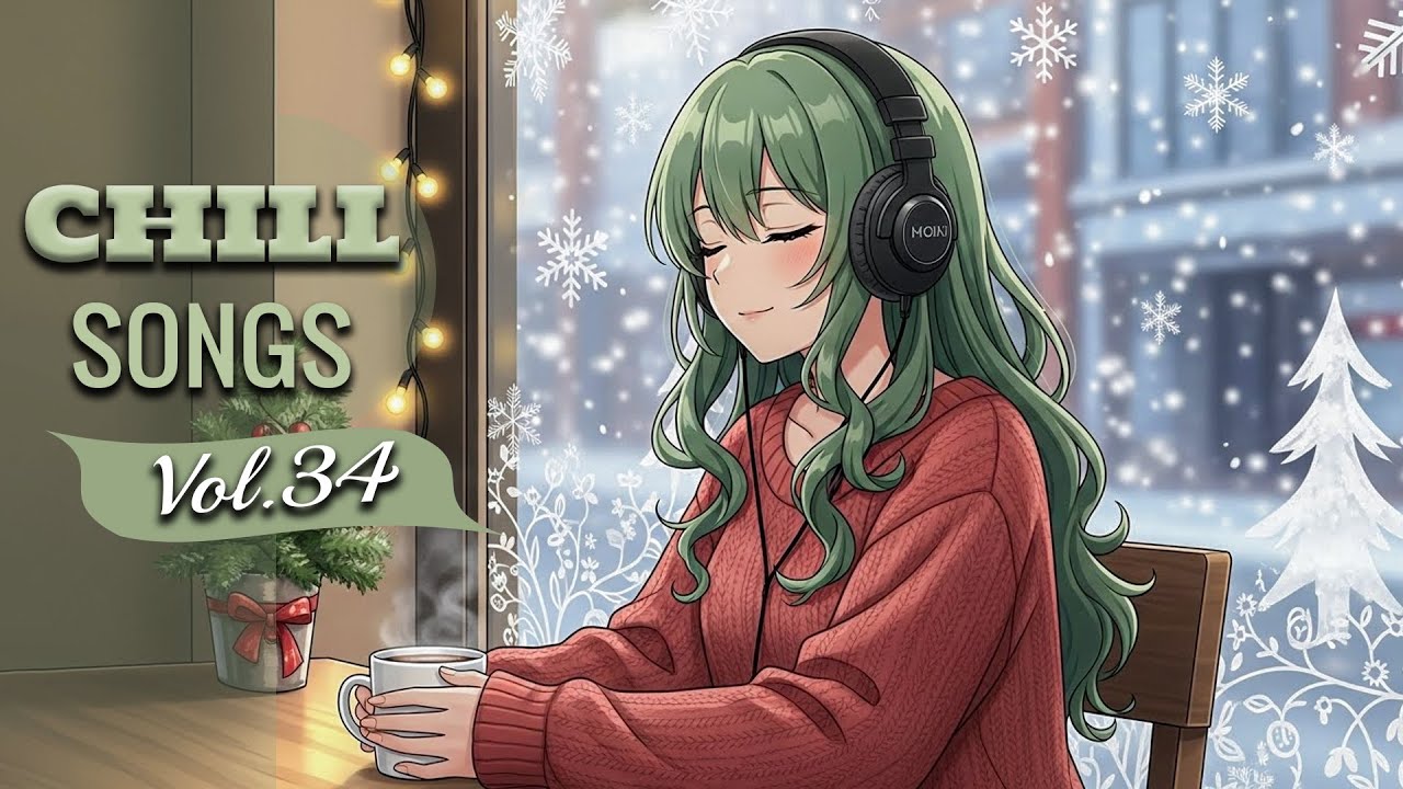 Chill Songs Vol.34 | Warm Lo-fi & Smooth R&B Grooves for Peaceful Nights & Easy Focus
