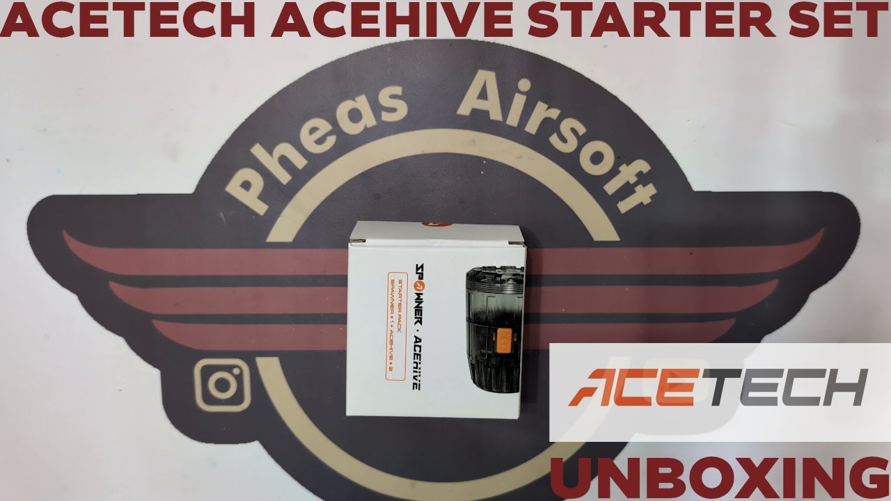 [UNBOXING] [REVIEW] ACETECH Acehive and Spawner starter pack - 40mm fun for the masses!