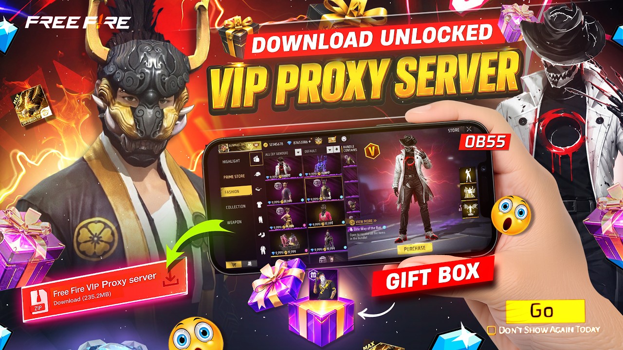 How to Download Proxy Server in Free Fire, How to Use Proxy Server| Proxy Server kaise Download kare