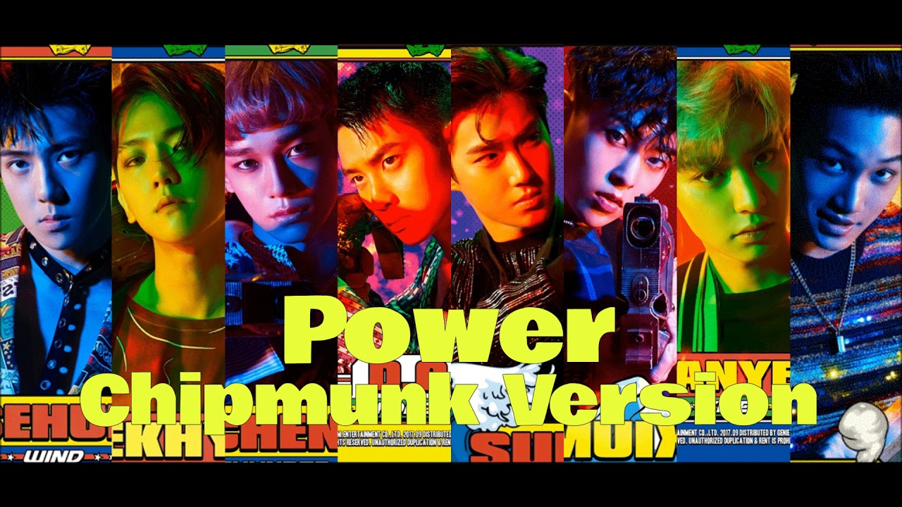 EXO - Power [Chipmunk Version]