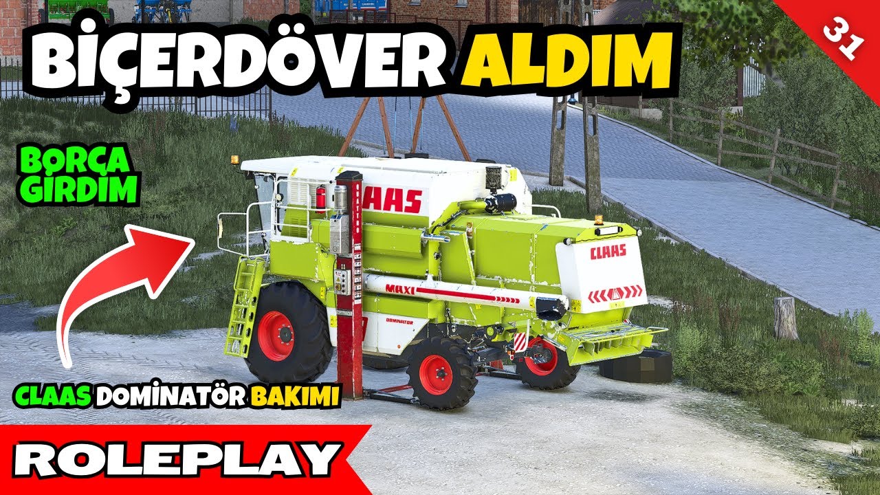 BORÇLA ÇİFTÇİLİK! 💸 | Yeni Biçerdöver Satın Aldım 🚜 | FS25 GERÇEK HAYAT ELBİSTAN
