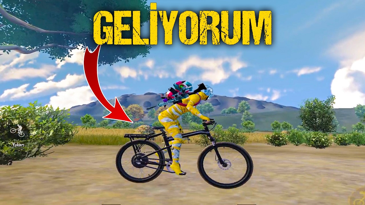 BİSİKLET İLE POCHİNKİYE BASKINA GİDİYORUM ! | PUBG MOBİLE