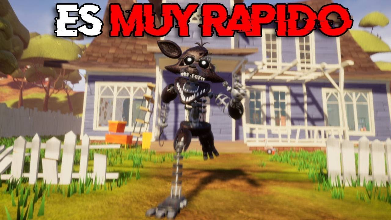 El MOD de FOXY en Hello Neighbor es una LOCURA 😭