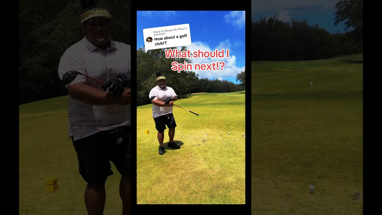 Samoan Golf Spinning!!! What next!? #samoa #shorts #dance