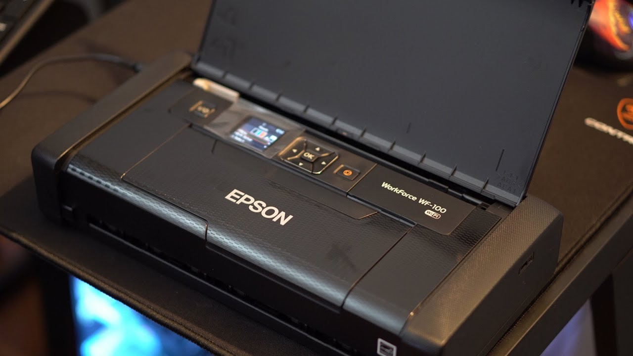 Epson WorkForce WF-100 Review // Smallest Printer In The World