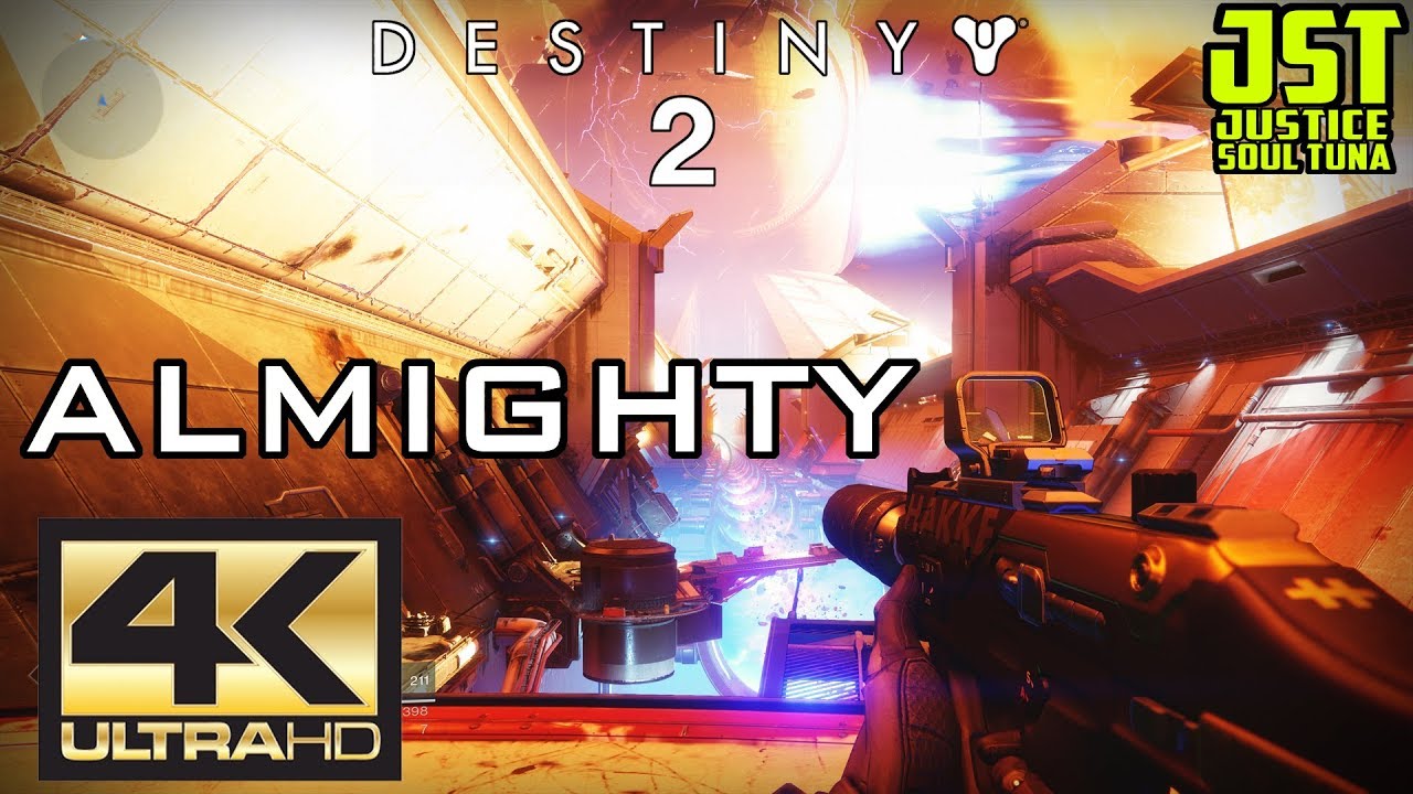 Destiny 2- Almighty mission in 4K UHD [Xbox One X gameplay]