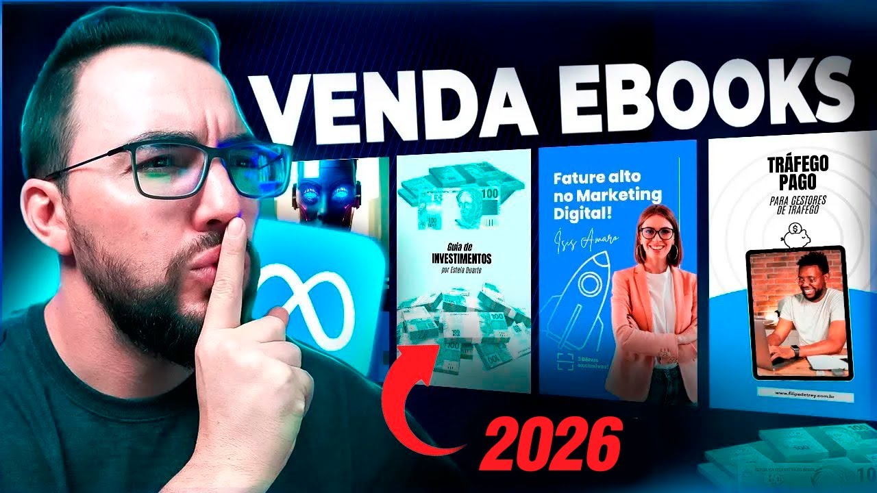 Como Vender Ebook com Tr&aacute;fego Direto no Facebook Ads em 2026