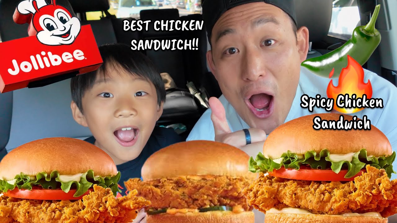 Quick Snack Time- Jollibee Chicken Sandwich