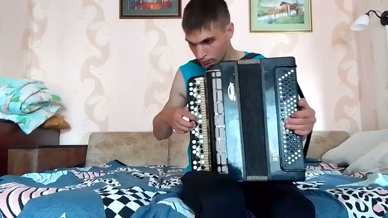 Город, которого нет (мелодия из т/с БАНДИТСКИЙ ПЕТЕРБУРГ) на баяне