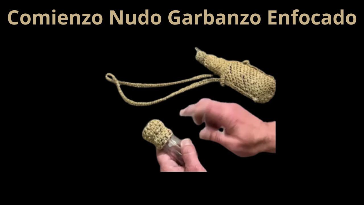 28-. Esparto . Mejor enfoque Nudo garbanzo comienzo.