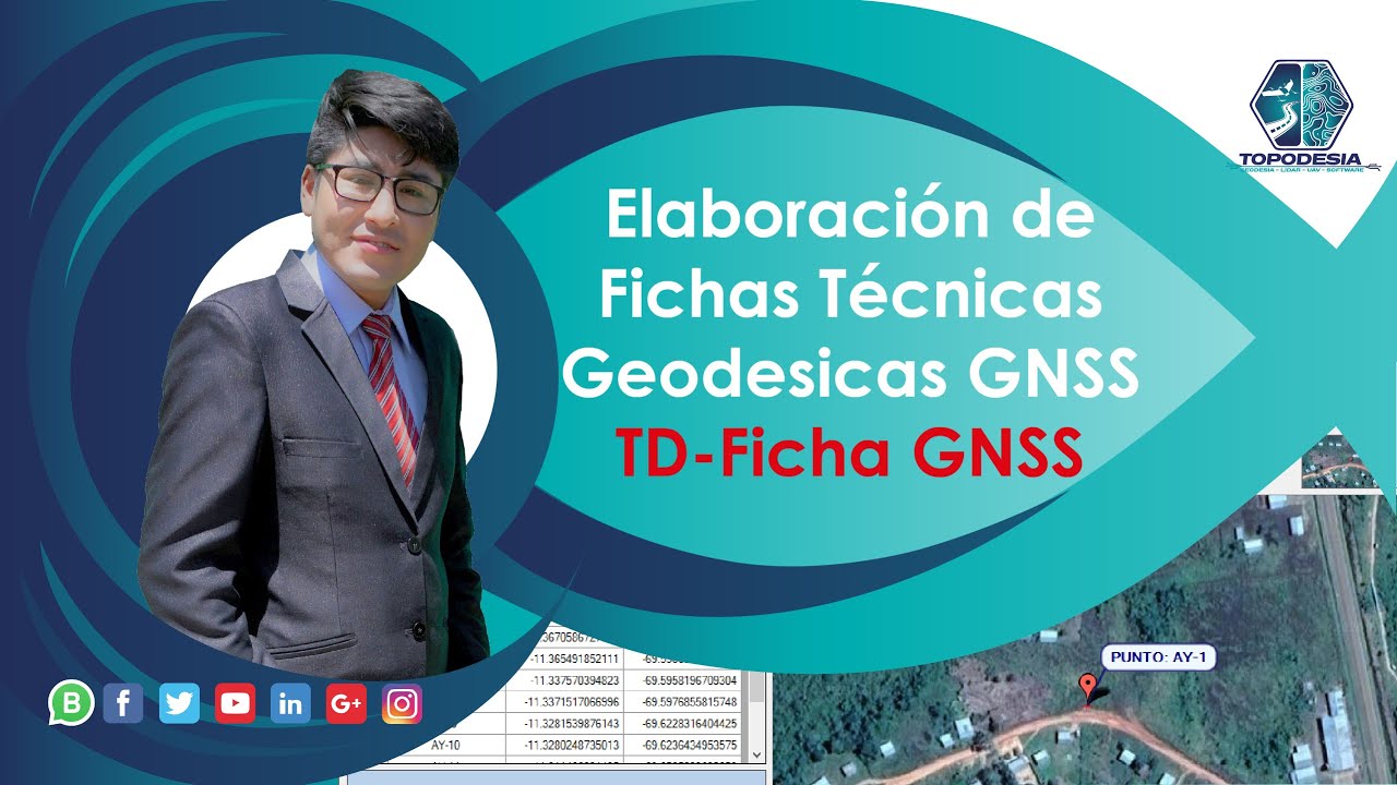 Elaboracion de Fichas Tecnicas Geodesicas GNSS con el Software TD-Ficha GNSS