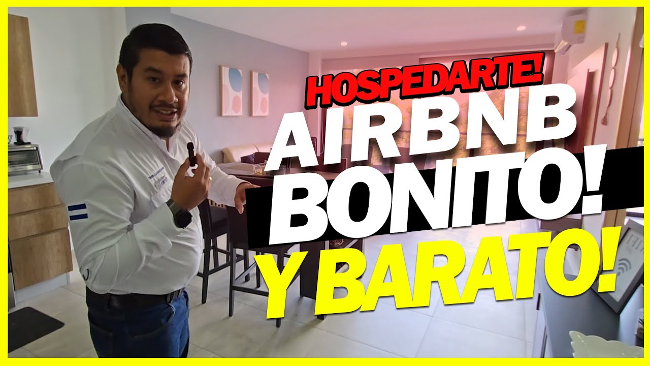 Este es El Mejor Lugar para hospedarse en San Salvador ** Airbnb de lujo  San Salvador👌