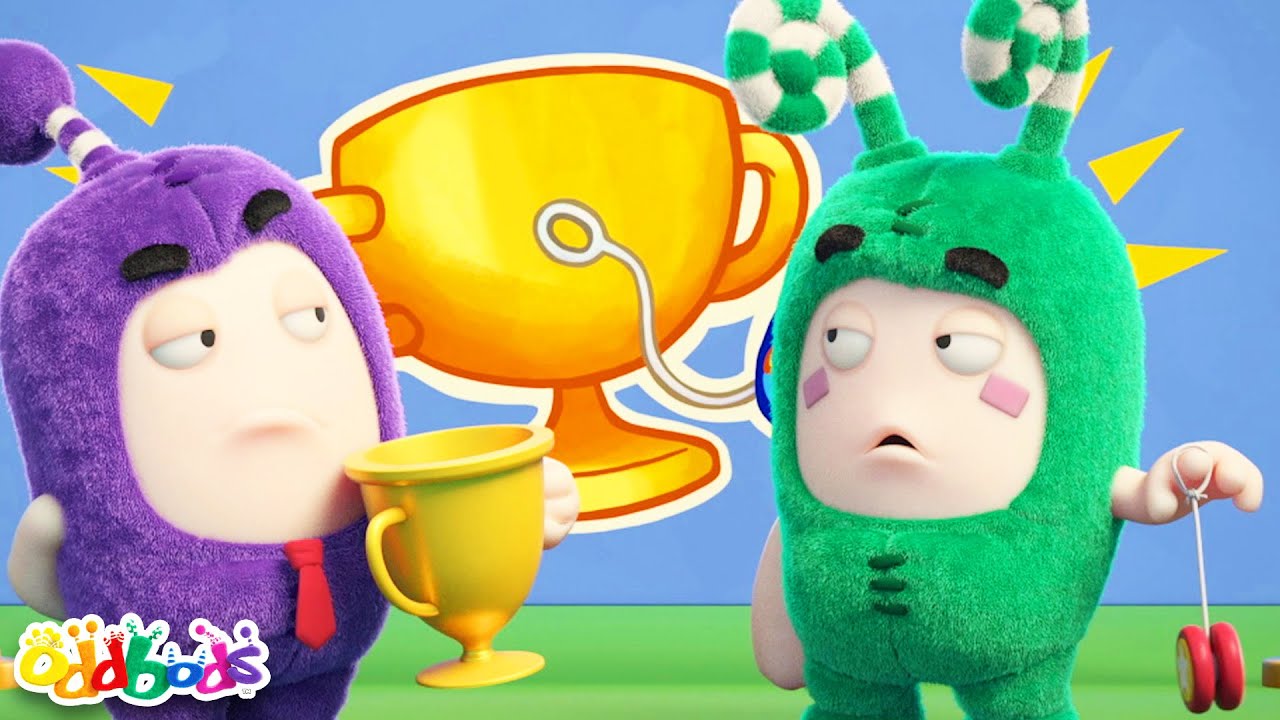 Jojo-Wettbewerb: Die Oddbods im Duell! |  Oddbods Deutsch | Lustige Cartoons für Kinder