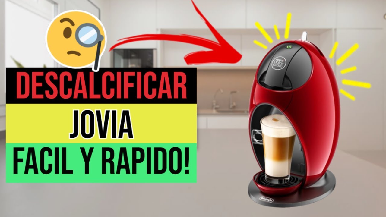 ✅☕Cómo DESCALCIFICAR Cafetera Nescafé Dolce Gusto JOVIA☕✅