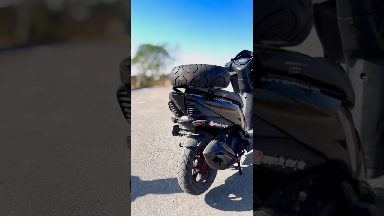 Fnk 140 section tyre India first 140 no. Tyre in Ntorq ☠️ &hellip; #140 #tyre #ntorq #shorts #shortsfeed