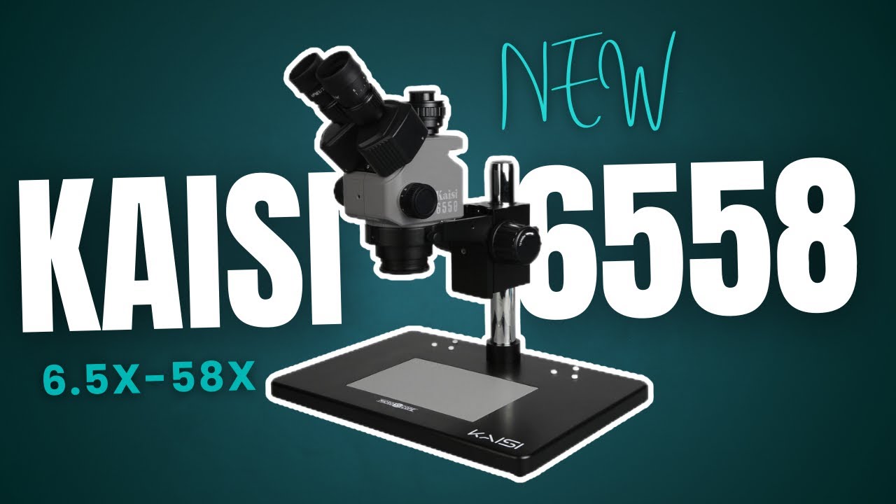 NEW Kaisi 6558 Microscope Full View