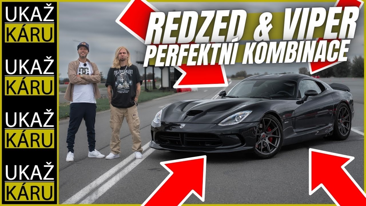 4K | SPOTŘEBA 28 LITRŮ NA STO! | REDZEDŮV BRUT&Aacute;LN&Iacute; VIPER!