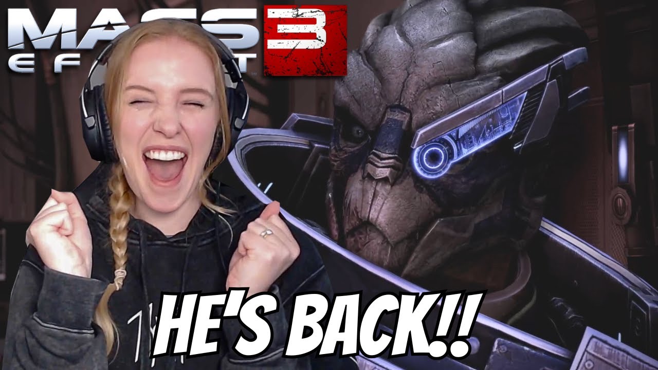 OMG EDI?! - Also Garrus is BACK!!-  Let's Play: First Time Playing Mass Effect 3 (pt2)