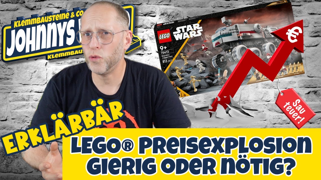 LEGO® Preisexplosion!  Wollen sie jetzt mit Gewalt reich werden?