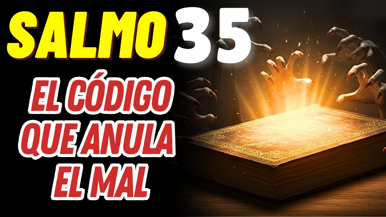🔥 3 PALABRAS que el DIABLO Hace Todo Para OCULTARTE — SALMO 35 Las Revela y DESTRUYE Brujería