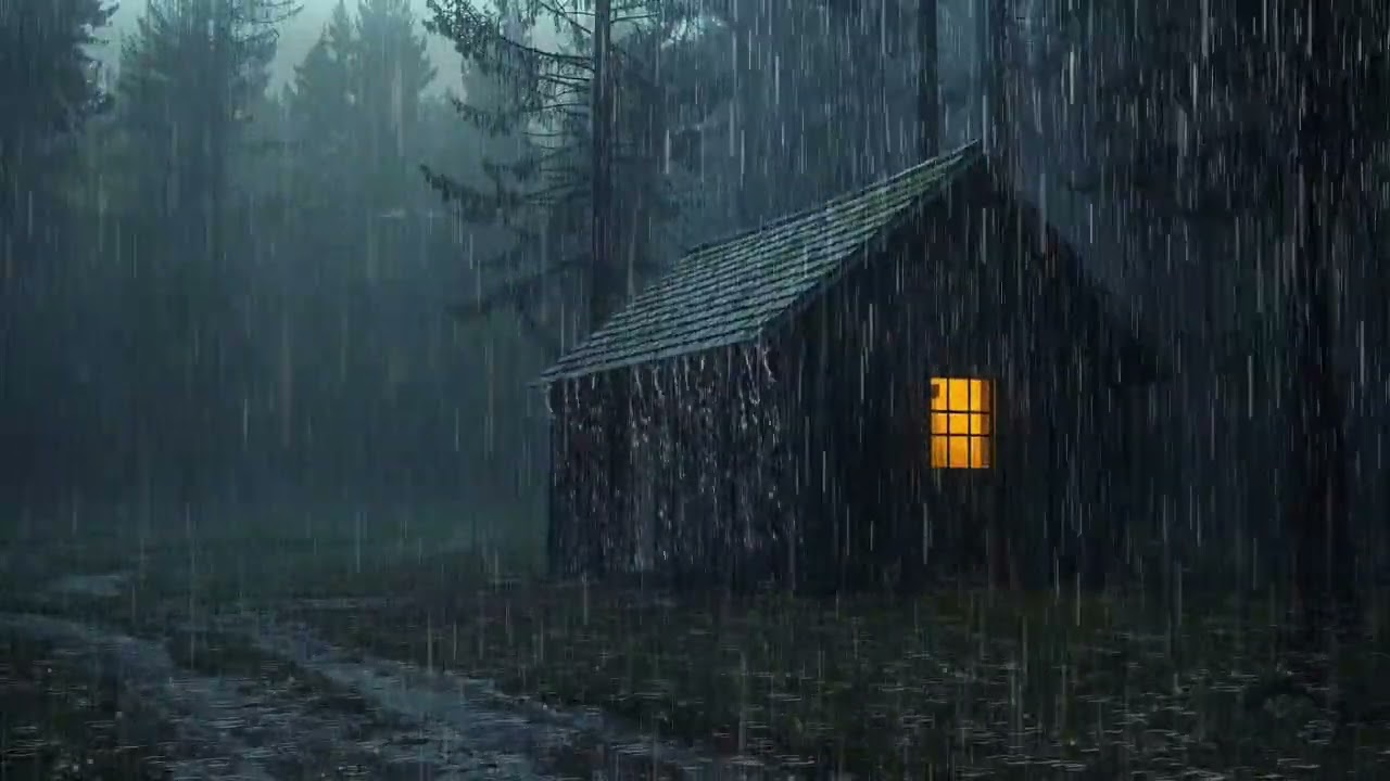 Beat Insomnia Tonight with Relaxing Rain and Thunder Ambience