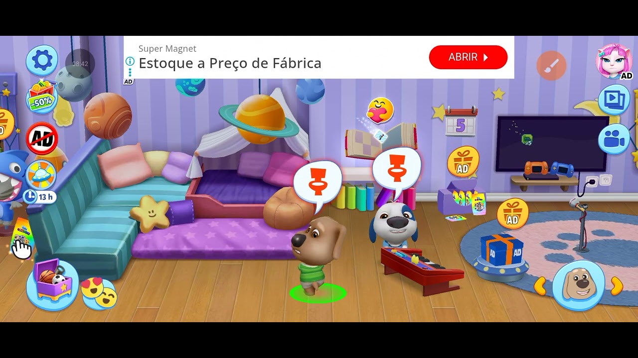 TALKING TOM AMIGOS EPISÓDIO 4