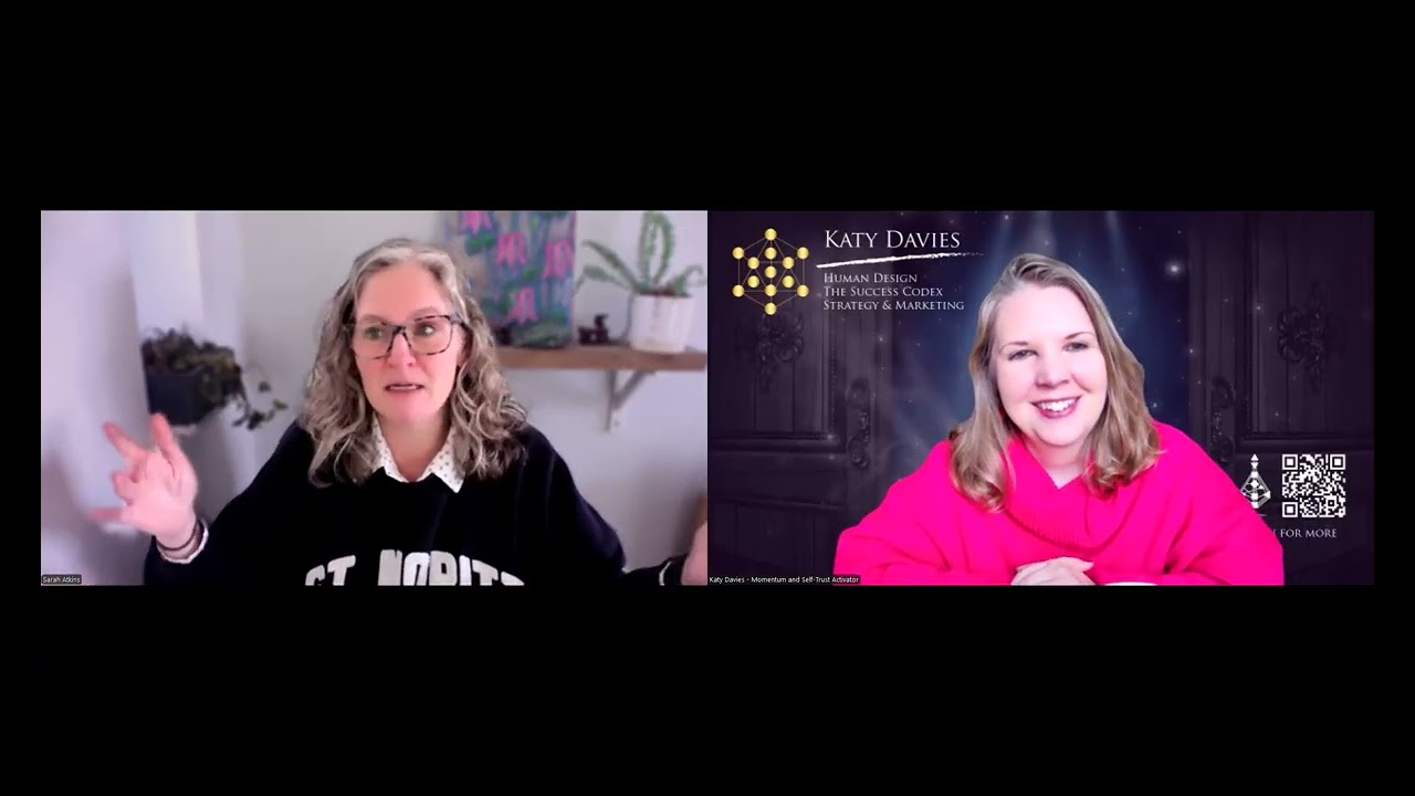 Trust, Embodiment and Leadership: Sarah’s Success Codex | Unscripted with Sarah Atkins & Katy Davies