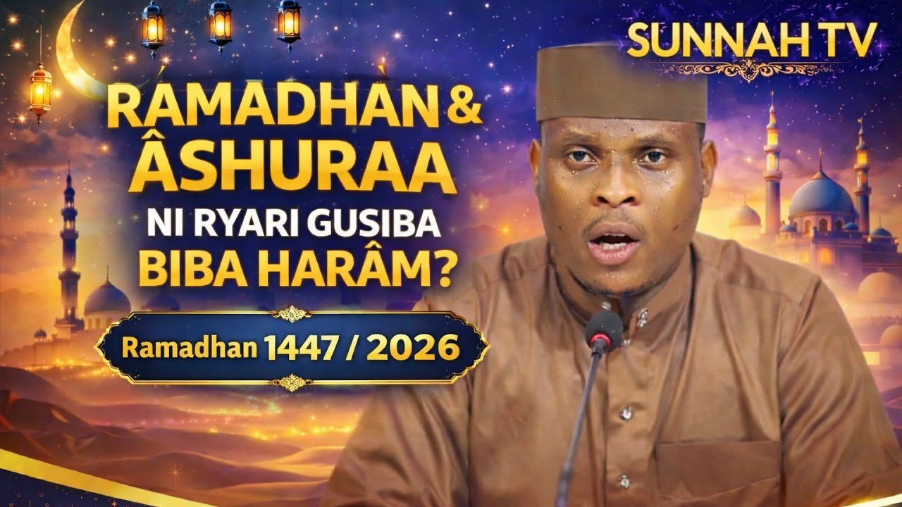 #Birashoboka kuba aribwo bwambere wumvise ibi kubyerekeye Ramadhan na Âshuraa,wumva Aho bihuriye.