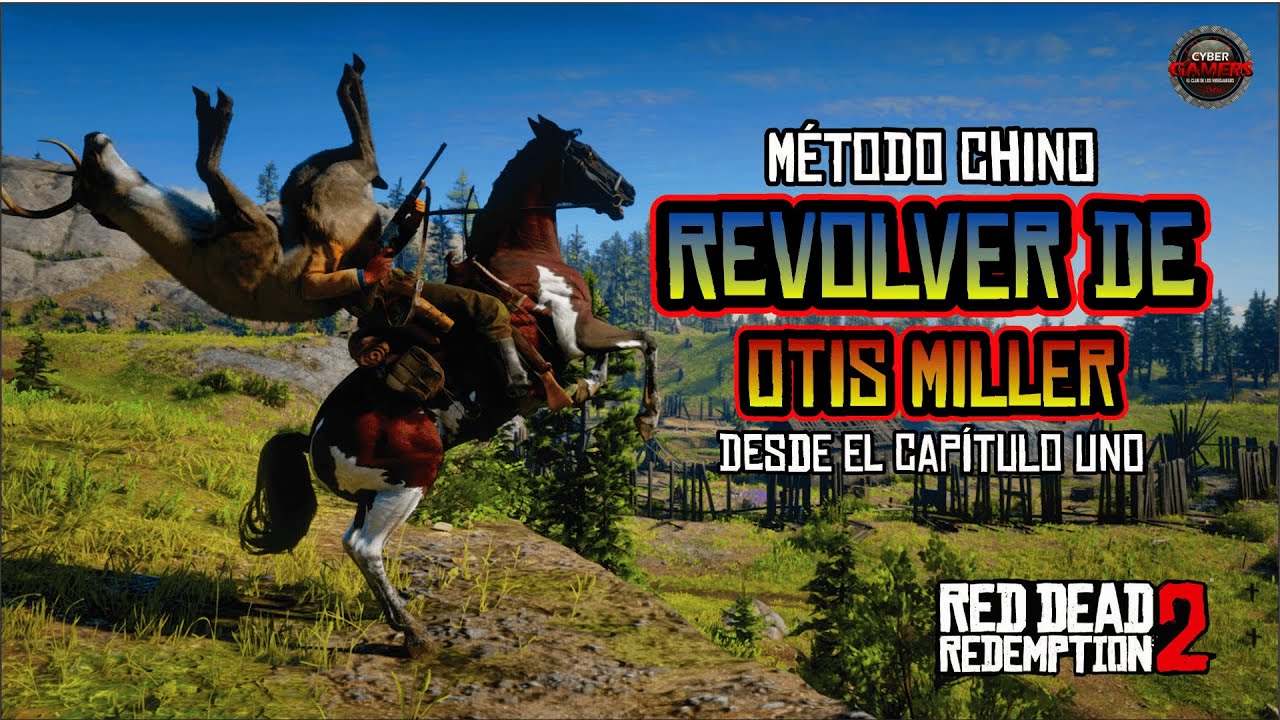 Revólver de Otis Miller desde el Capítulo Uno? RDR2 (Metodo Chino)