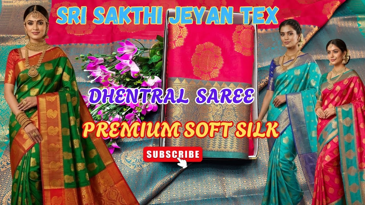 Thendral soft sillk saree semma price don’t Miss it❤️‍🔥#elampillaisarees #onlineshopping #jayantex