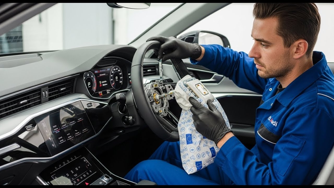 How Audi Manufactures and Assembles Automotive Safety Airbags