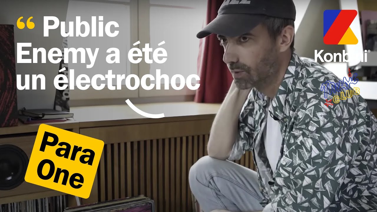 Le DJ Para One nous montre son énorme collection de vinyles