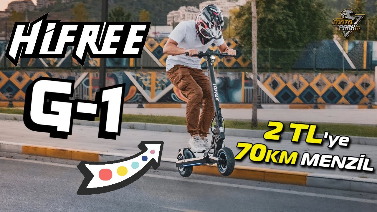 BENZİN DERDİNE SON / HİFREE G1 SCOOTER / ÇEKİLİŞLE HEDİYE EDİYORUM !!
