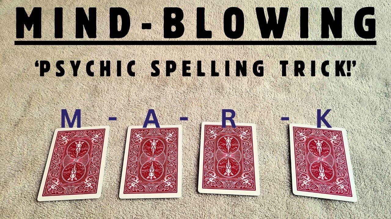 Learn MIND-BLOWING Psychic Spelling Trick (Jay Sankey's EASY Magic Card Trick Tutorial!)