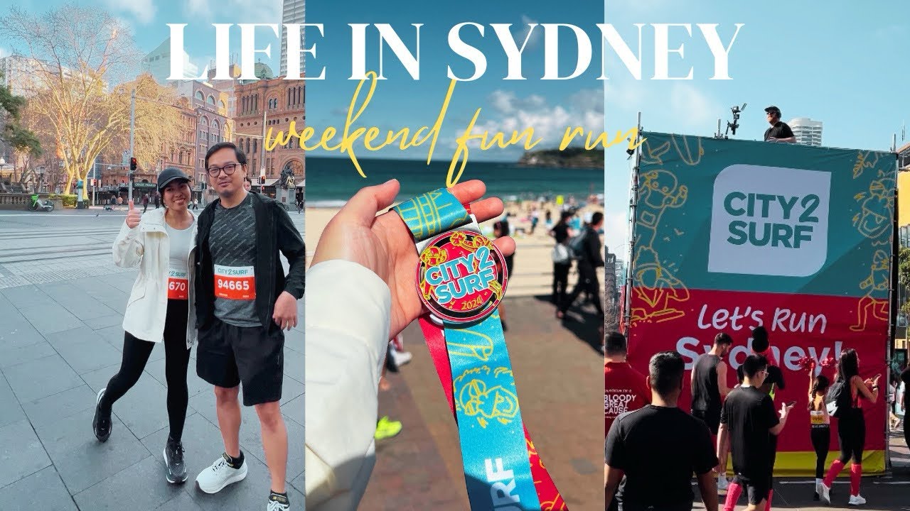Life in Sydney | City2Surf 2024 | Fun Run Experience | Butchers Buffet