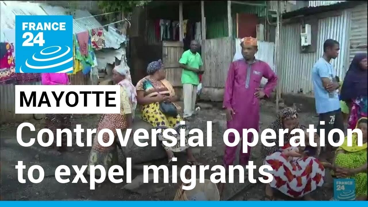 Mayotte expulsions: Fears grow as France eyes clearance of island's slums &bull; FRANCE 24 English