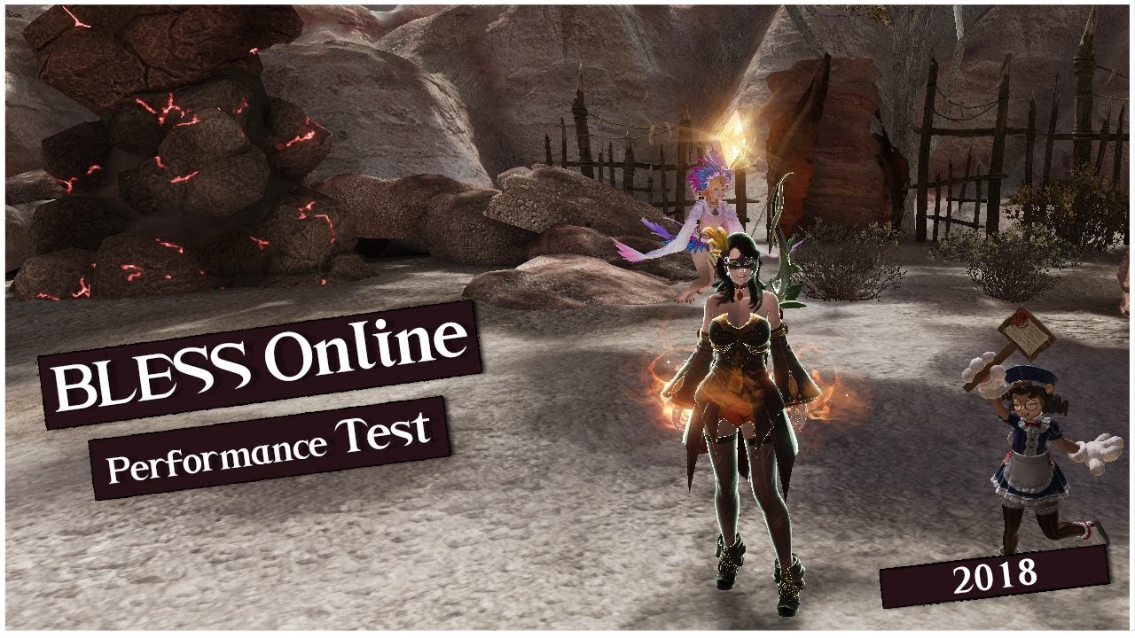 Bless Online Japan Benchmark Starting Area (Ryzen 1600 + R9 FURY)