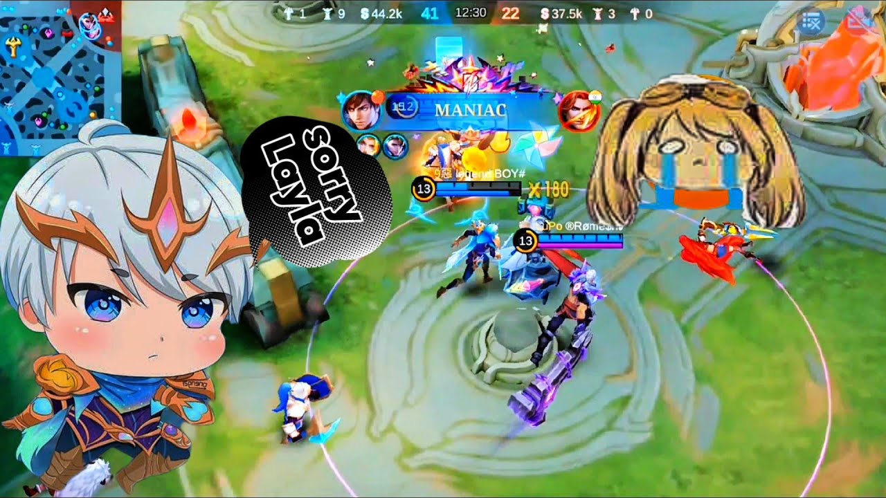 No mercy | legend BOY# | MLBB gusion gameplay 