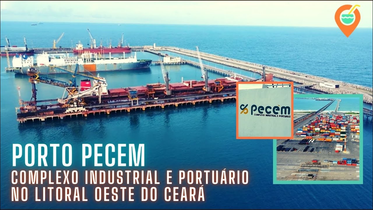 COMPLEXO DO PECÉM: TERMINAL PORTUÁRIO COM MAIS DE 19 MIL HECTARES, NO LITORAL OESTE DO CEARÁ.