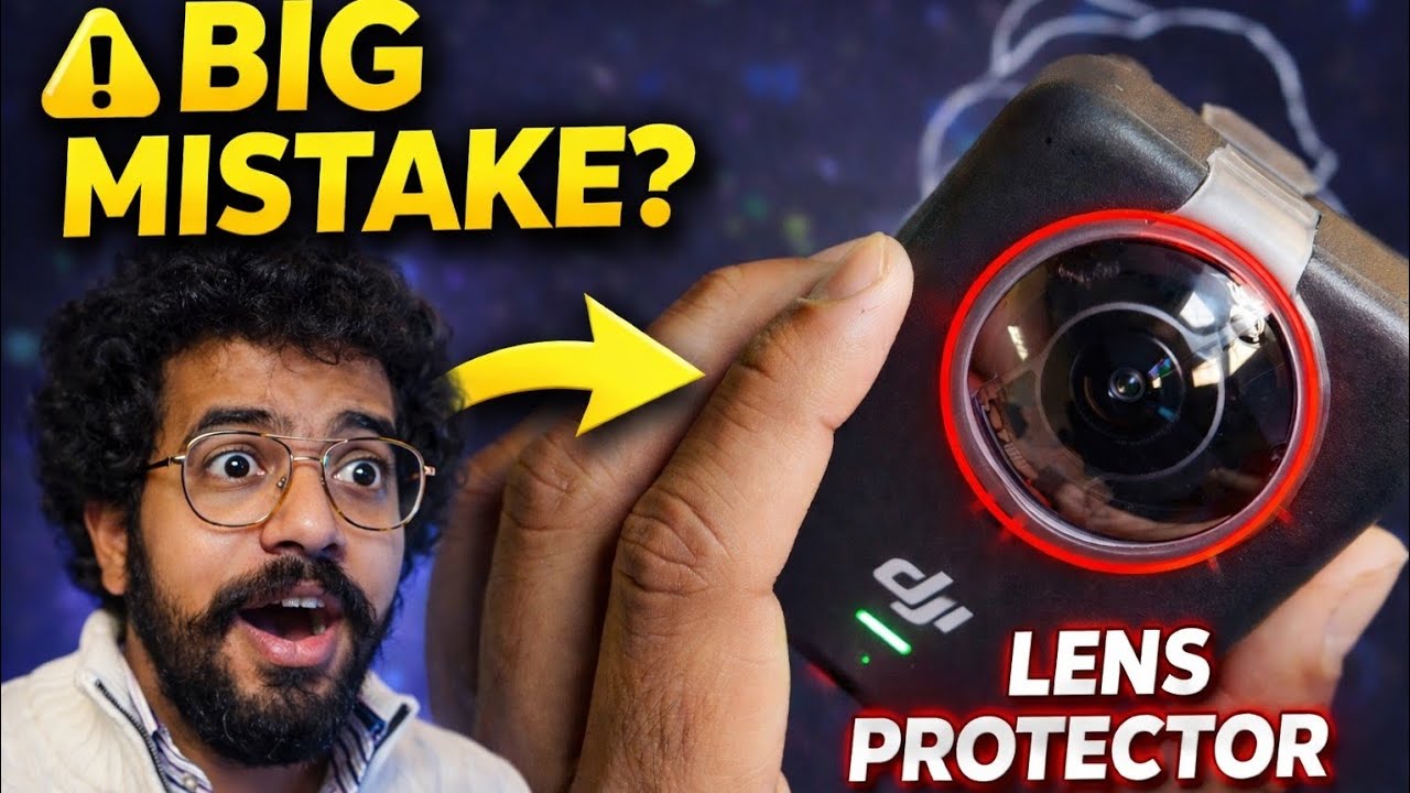 DJI Osmo 360 Lens Protector – BIG MISTAKE or Worth It? 😳