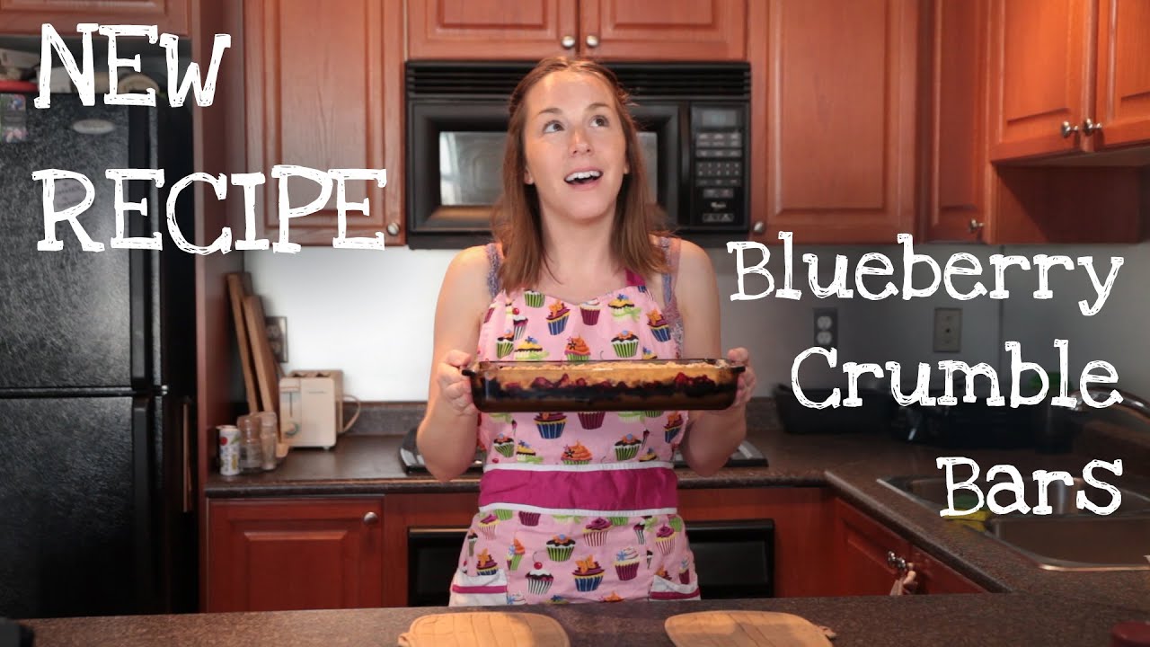 How to make BLUEBERRY CRUMB BARS