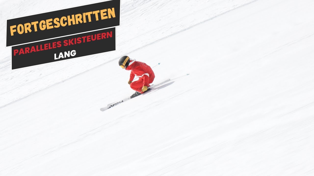 HOW TO SKI - paralleles Skifahren - der schwierigste Schritt zum Carving